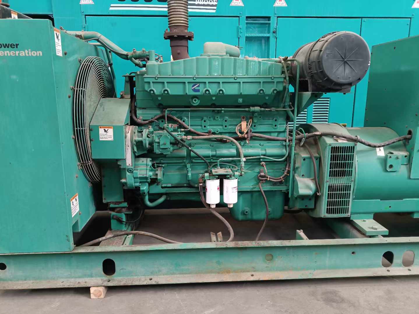 集安过载会对 600kW 柴油发电机组造成哪些损害？